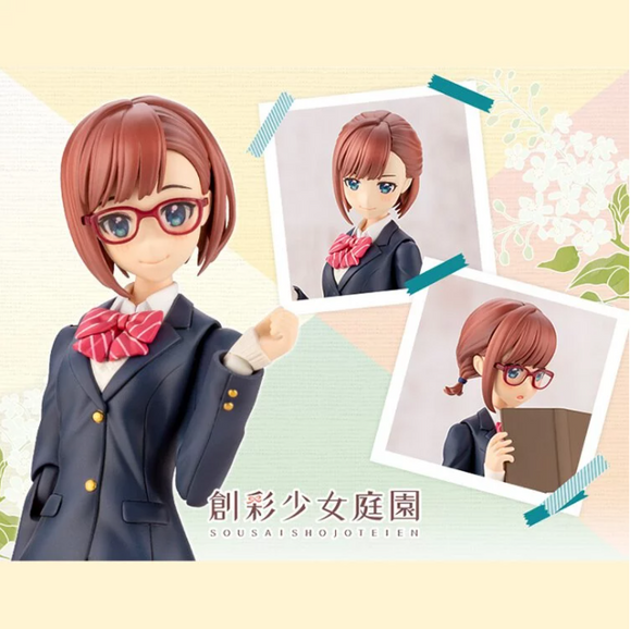 壽屋 創彩少女庭園 小鳥遊 曆 冬季制服 組裝模型 (JK002)