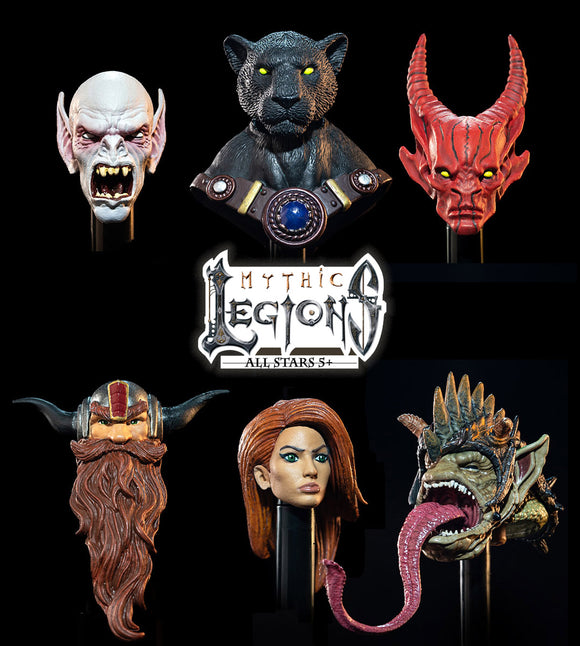 Four Horsemen Studio All Star Wave 5 - Heads Pack
